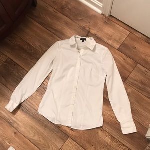 The Limited White button down blouse